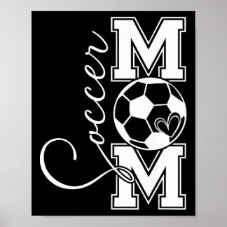 Vintage Soccer Mom Pride Gift For Men Women Kid Bo Poster
