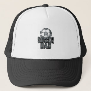 Vintage Soccer Pappa Fet Gravering T-Shirt Design_ Keps