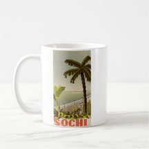 Vintage Sochi Marina Finkonst Resor Resmål