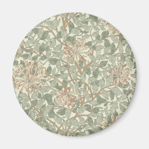 Vintage Soft Modern Summer Blommigt Magnet
