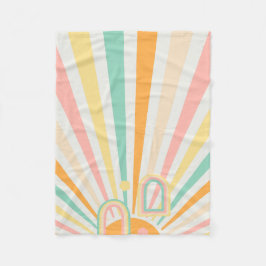 Vintage sol fleecefilt