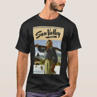 Vintage Sol Valley Idaho Travel T Shirt