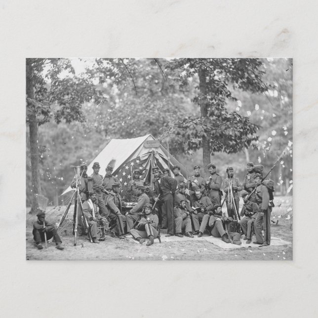 Vintage Soldiers vykort (Framsida)