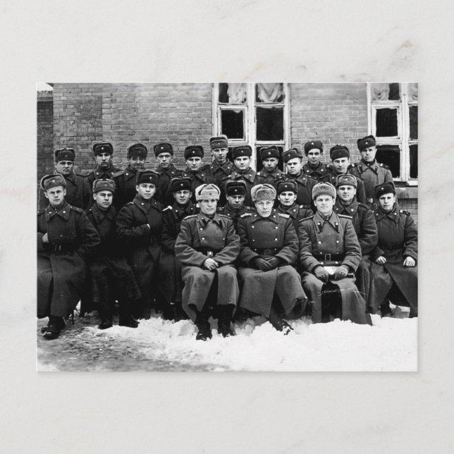 Vintage Soldiers vykort (Framsida)
