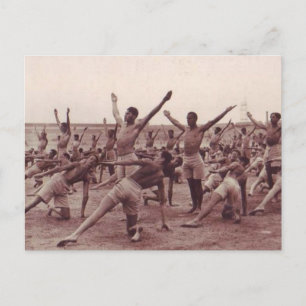 Vintage Soldiers Vykort