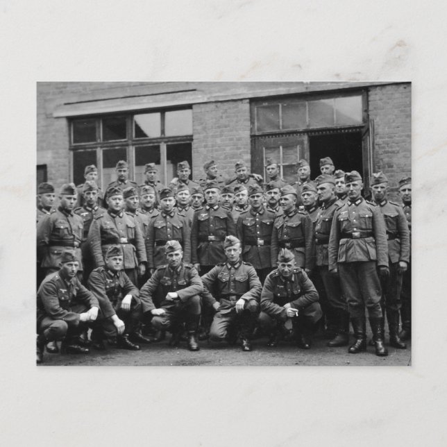 Vintage Soldiers vykort (Framsida)