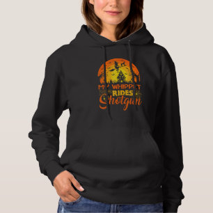 Vintage Solnedgång Min Whippet Hund Ride Shotgun H T Shirt
