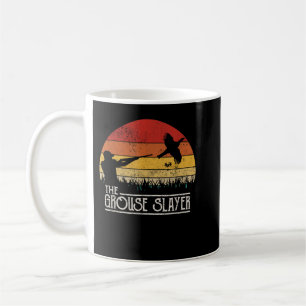 Vintage Solnedgång Retro Stil Ripjakt Ripa S Kaffemugg