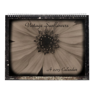 Vintage Solros 2013 Kalender