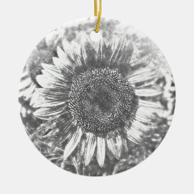 Vintage Solrosverk #1 - Ornament (Framsidan)