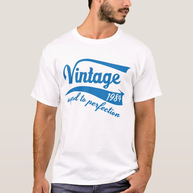 Vintage som åldras till den t shirt (Framsida)