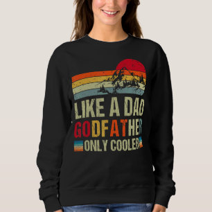 Vintage som en Pappa-gudfader... Kylarfamiljen Fa T Shirt