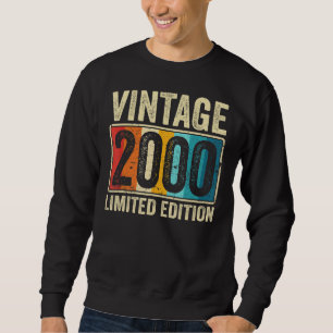 Vintage som gjordes 2000 - 23 år gammal gåva Retro Lång Ärmad Tröja