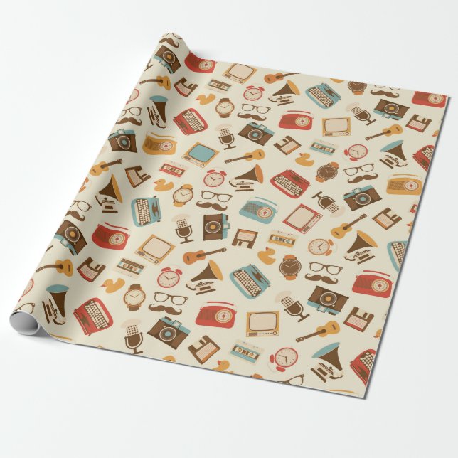 Vintage som presentpapper (Utrullad)
