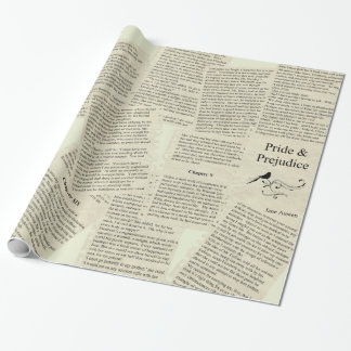 Vintage som slår in papper presentpapper