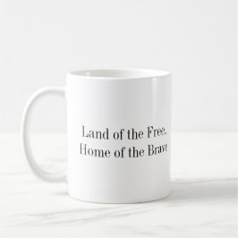Vintage som vinkar amerikanska kaffemugg