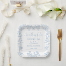 Vintage Something Blue Before I Do Bröllopsfest