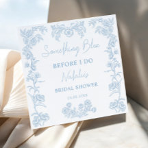 Vintage Something Blue Innan Jag Gör Bröllopsdusch