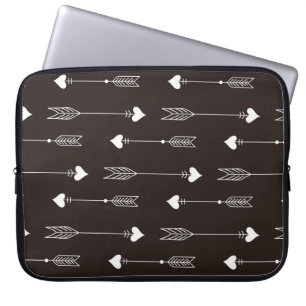vintage sömlös mönster. Abstraktens bakgrund med Laptop Fodral