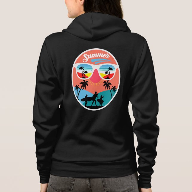 Vintage Sommar Design-68265 T Shirt (Baksida)
