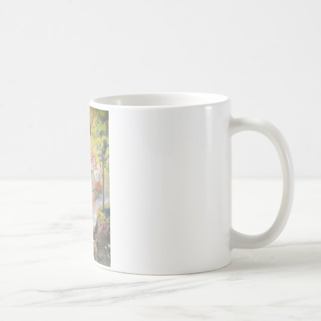 vintage sommar Red.png Kaffemugg (Höger)