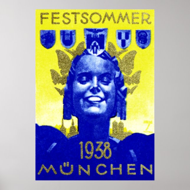 Vintage sommarfest Poster (Framsidan)