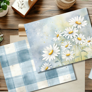 Vintage Sommarskrapbok, Papper Daisy