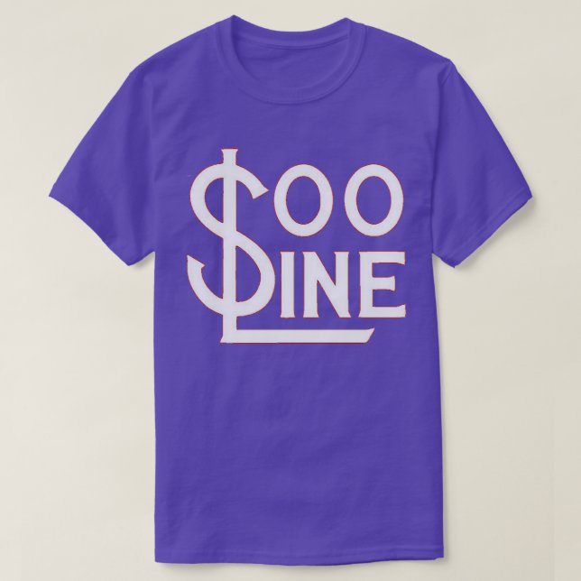 Vintage Soo Line Railroad T Shirt (Design framsida)