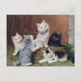Vintage Sophie Sperlich Kittens Vykort
