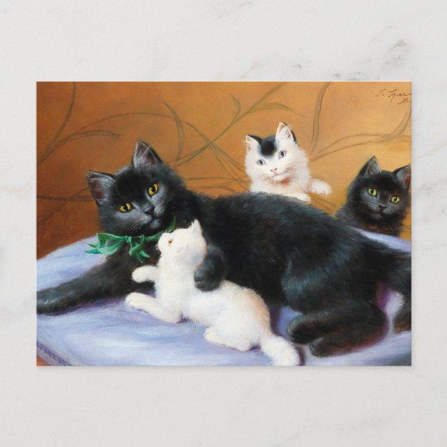 Vintage Sophie Sperlich Tjock Family Vykort (Framsida)