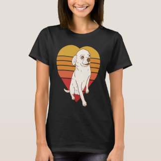 Vintage Söt Chihuahua T Shirt