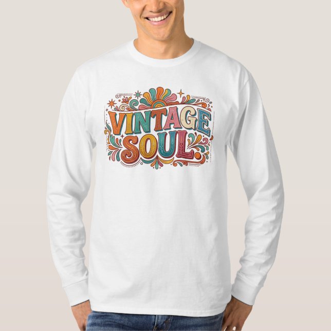 Vintage Soul T Shirt (Framsida)