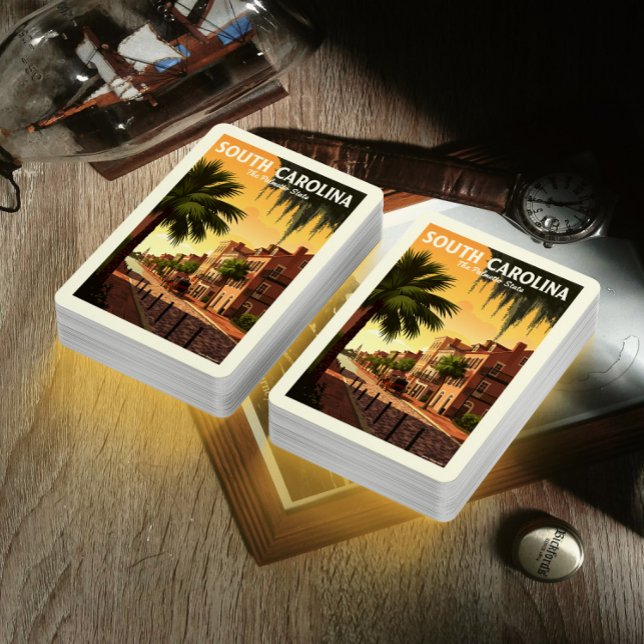 Vintage South Carolina Casinokort (Skapare uppladdad)