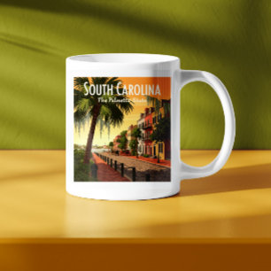 Vintage South Carolina Kaffemugg