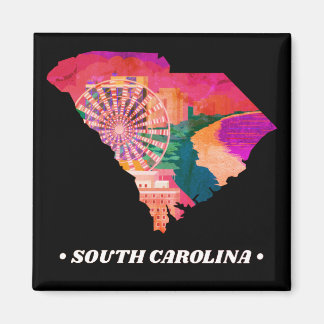 Vintage South Carolina State Magnet