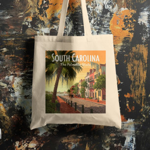 Vintage South Carolina Tygkasse