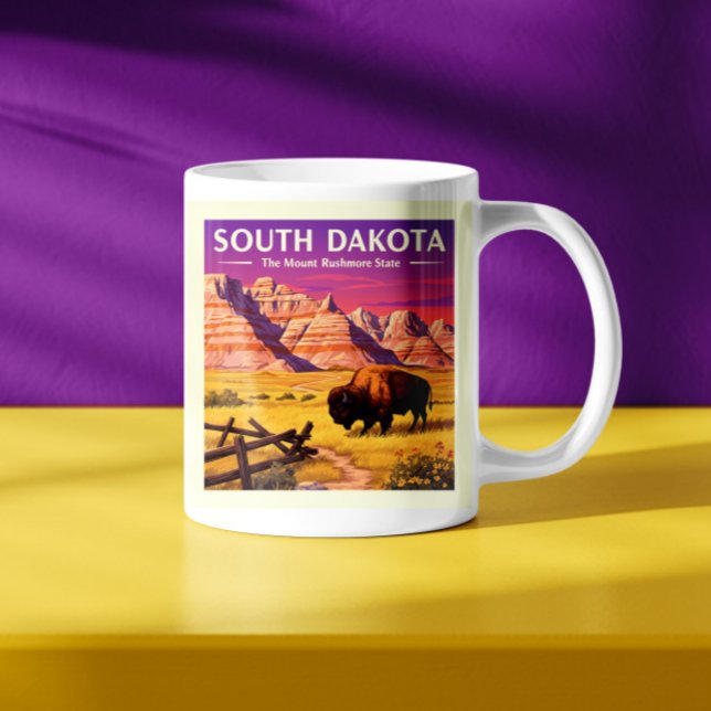 Vintage South Dakota Kaffemugg (Skapare uppladdad)