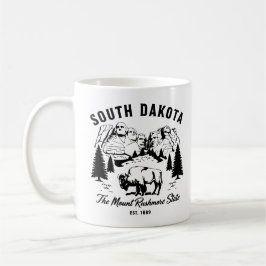 Vintage South Dakota Travel Kaffemugg