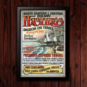 Vintage South Eastern Railway Resorpublicitetsanno Poster