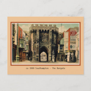 Vintage Southampton Bargate Vykort