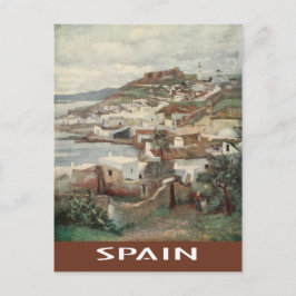 Vintage Spanien Ayamonte Vykort