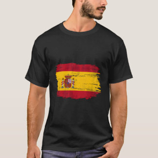 Vintage Spanien Flagga för spansk gåva T Shirt