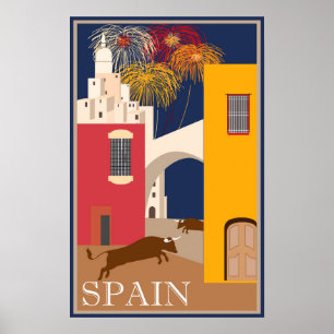 Vintage Spanien Poster reseturism
