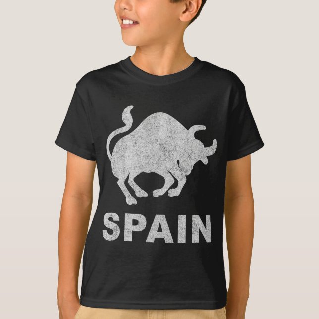 Vintage Spanien T Shirt (Framsida)
