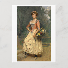 Vintage Spanska konst Helg Vykort