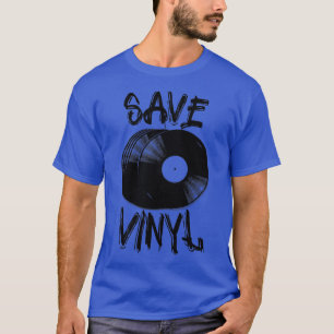 Vintage Spara Vinyl Records Music Älskare T Shirt
