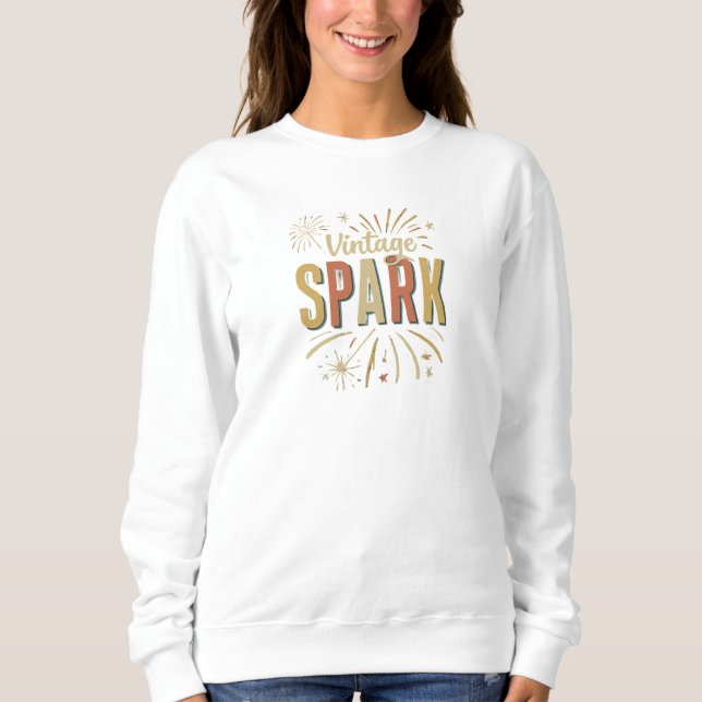 Vintage Spark T Shirt (Framsida)