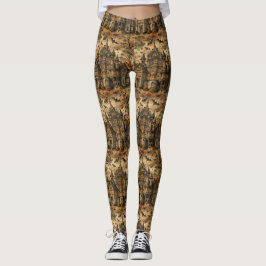 Vintage Spökhus (2) Leggings