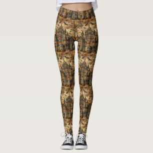 Vintage Spökhus (2) Leggings