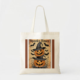 Vintage Spooky Times Halloween Pumpa Väska